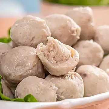 客满裕新鲜正宗猪肉丸2斤！