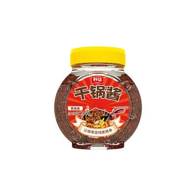 料达香辣干锅酱200g瓶装家用