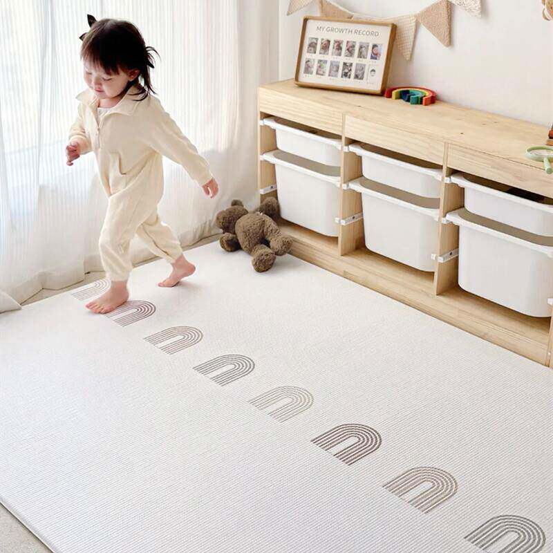 贝易TPU00爬爬垫宝宝室内无毒婴儿加厚防摔地垫家用无甲醛爬行垫