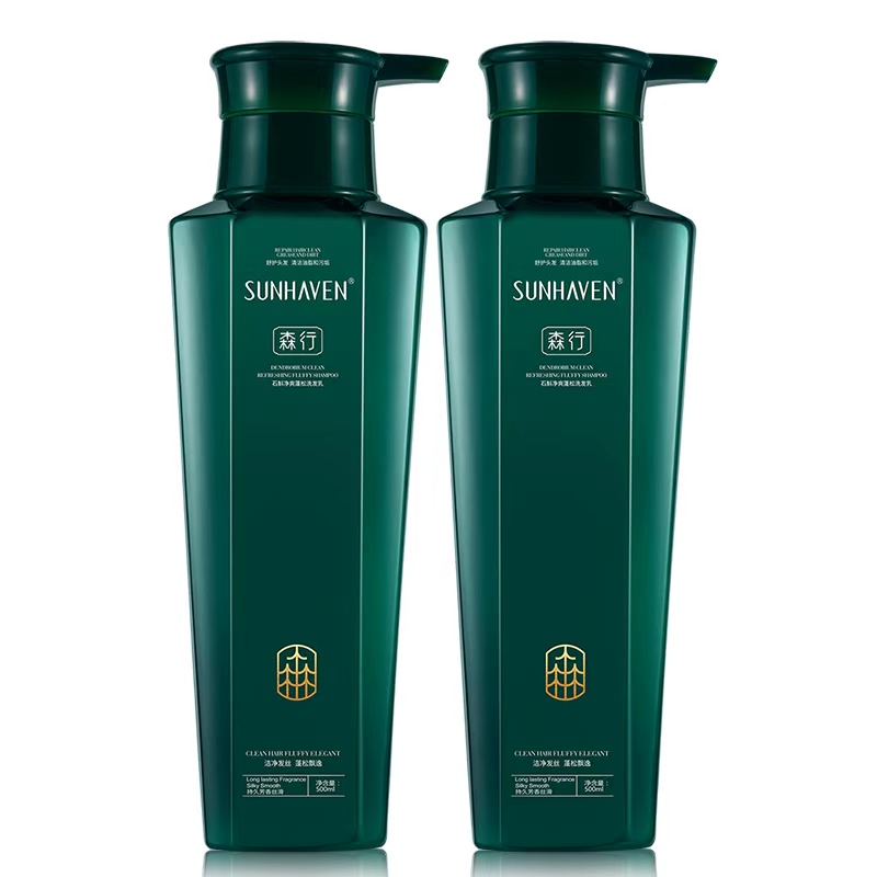 森行铁皮石斛洗发水控油去屑蓬松清爽护理改善毛躁柔顺修护护发素