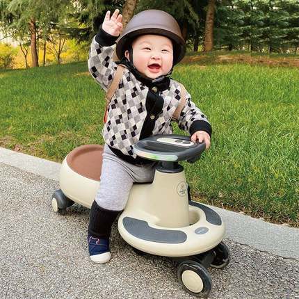 贝易儿童扭扭车男女宝宝3岁静音