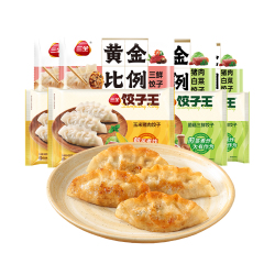 三全黄金比例水饺！400g*6包