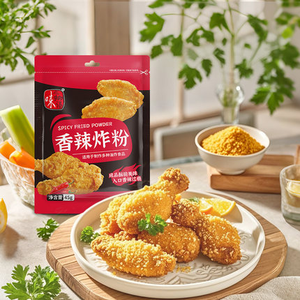 味之物语香辣炸粉裹粉小酥肉专用粉炸鸡裹粉家用油炸脆皮鸡翅猪排