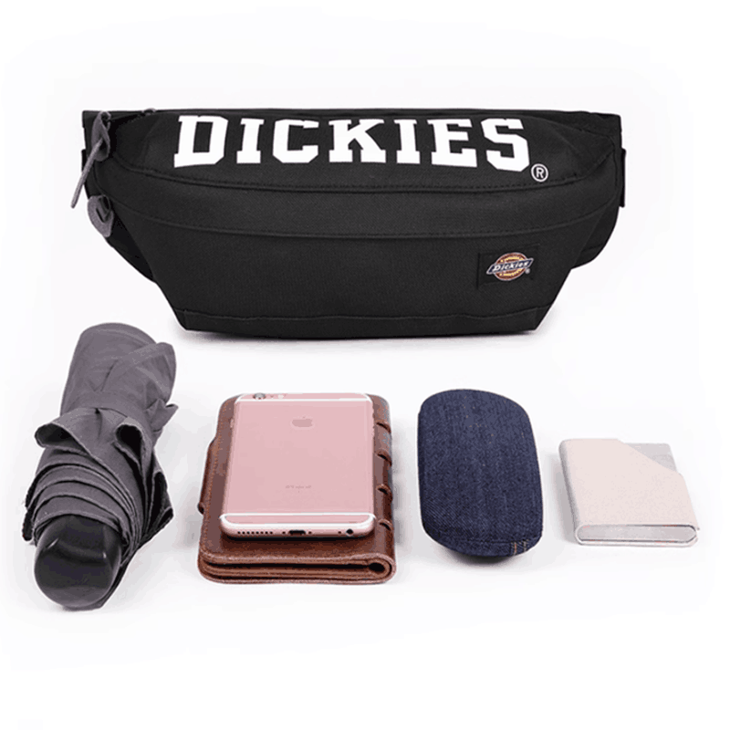 Dickies斜挎包潮牌男腰包情侣胸包印花大容量单肩时尚简约潮流