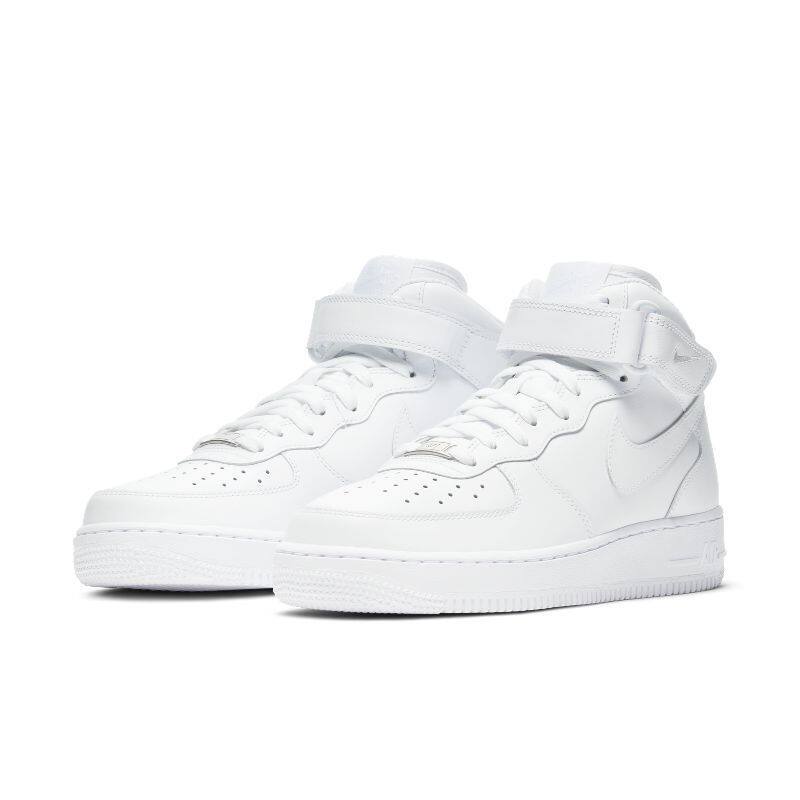 Nike Air Force 1 Mid 07 Af1 Pure White Women's Mid-Top Sneakers Dd9625-100 Nike Air Force 1 Mid 07 Af1 Pure White Women's Mid-Top Sneakers Dd9625-100