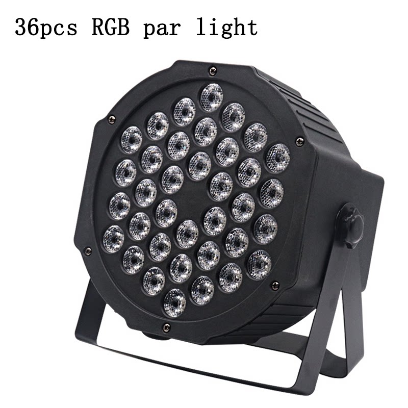 Stage lighting 36 colorful 7 full color four in one plastic flat lamp dance room LED background light