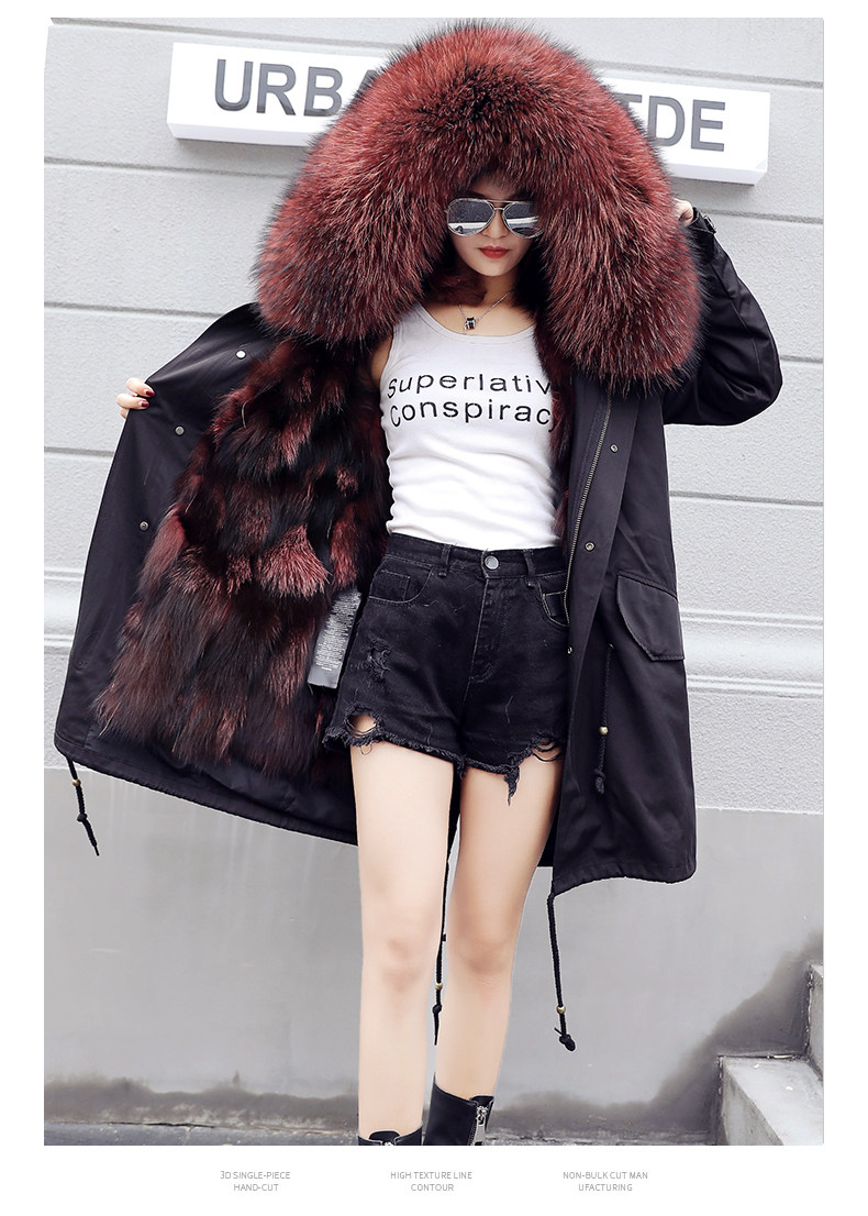 Manteau de fourrure femme - Ref 3174048 Image 24