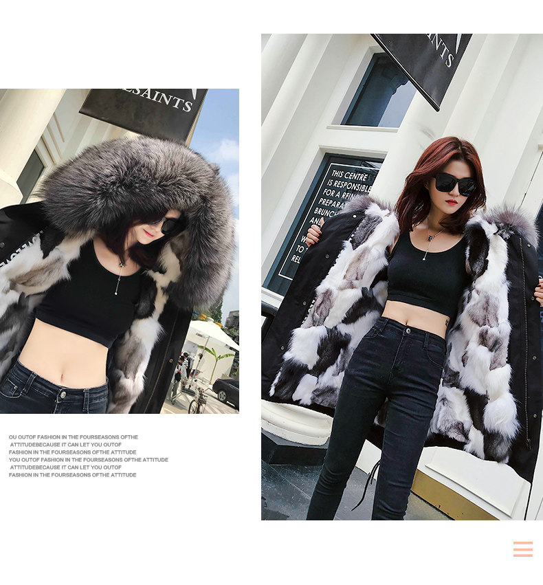 Manteau de fourrure femme - Ref 3174048 Image 34