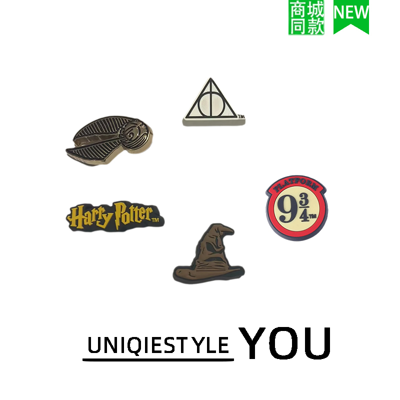 New Crocs Shoe Charms Accessories Crocs Accessories Zhibixing Cute Cartoon Harry Potter