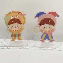 Acrylic rocking music Custom Animation Cartoon two-dimensional rocking standing star Q version peripheral diy