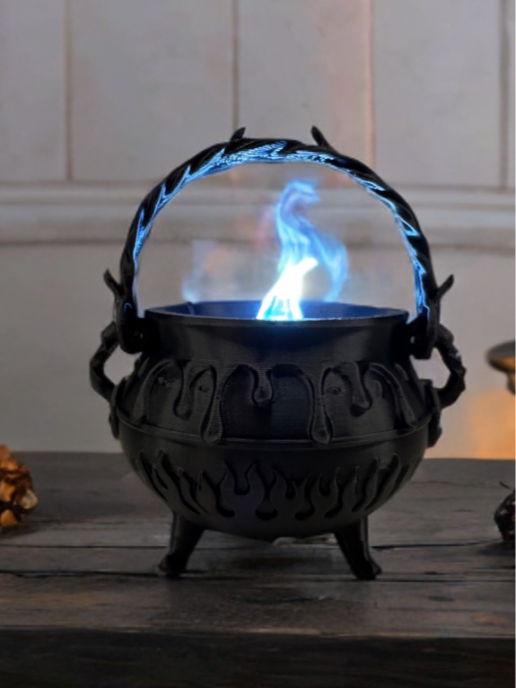 High-value brewing witch's cauldron lantern, Pantheon atmosphere party decoration, witch-themed ornaments