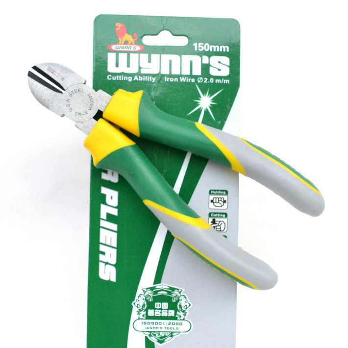 Wynns WilLEGACYwynns Three-color shank diagonal spout pliers 8 inch 6 inch W00301 W00300