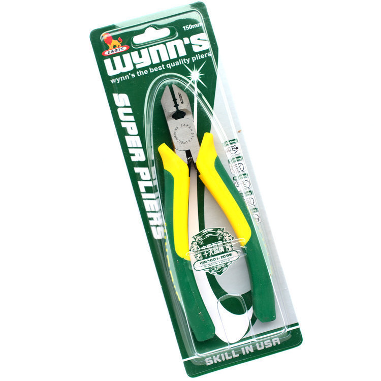 Wynns wai LEGACY6 inch day type E-type diagonal mouthfitter diagonal pliers WN218N 150MM