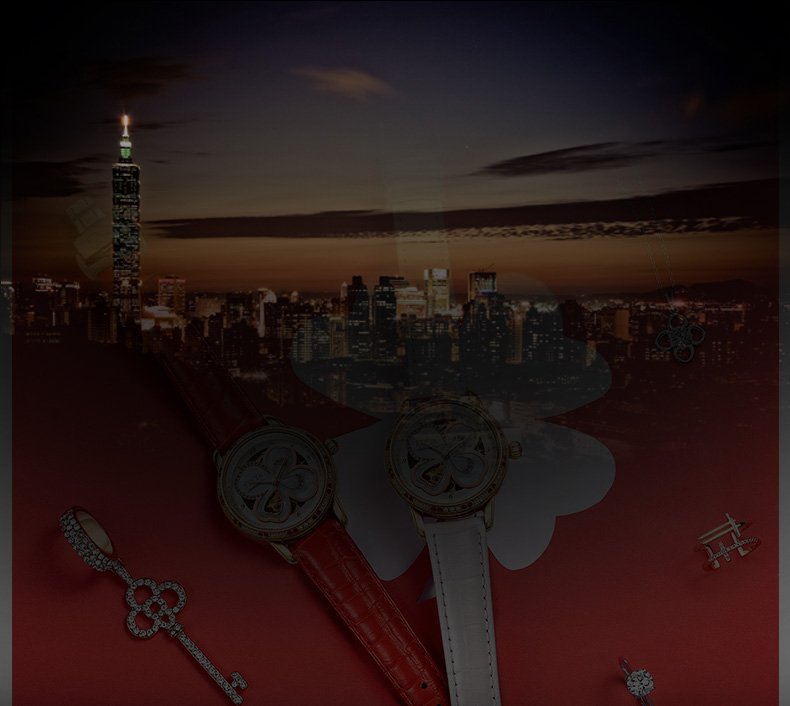 鳄鱼竹节纹真皮手表带 女代用铁达时四叶草天