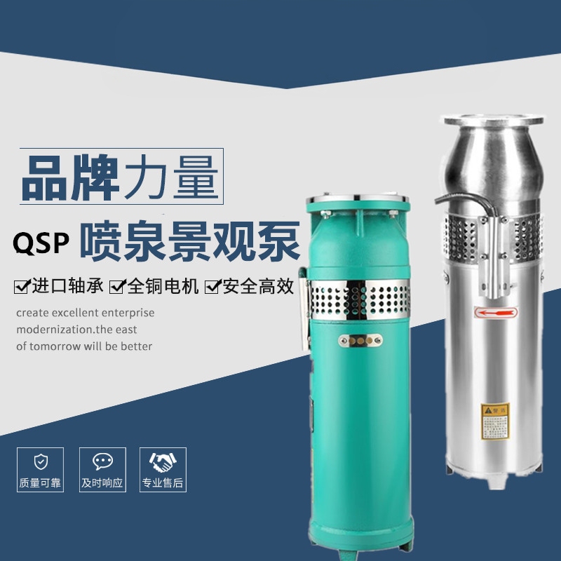 Shanghai Oriental Pump Industry Stainless Steel Fountain Pump Submersible Pump Qs/Qsp Small Well Pump Garden Landscape Fountain Pump Shanghai Oriental Pump Industry Stainless Steel Fountain Pump Submersible Pump Qs/Qsp Small Well Pump Garden Landscape Fountain Pump