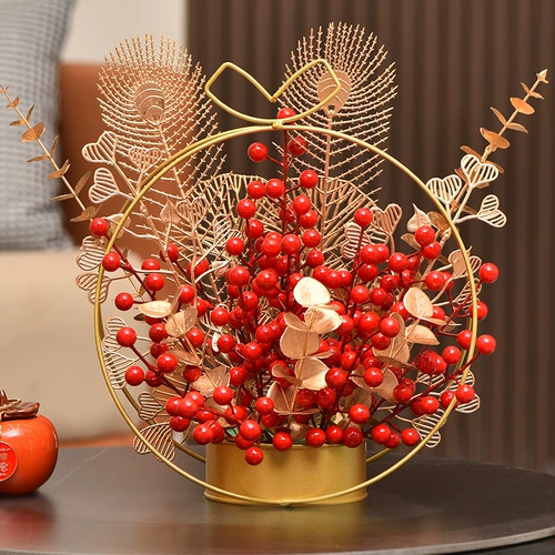 Хатч -Религиозное украшение Форталь Фрукты Моделирование цветочных украшений Новое домашнее украшение Перемещение теплого дома подарки в ритуальные принадлежности для дома