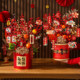 2026马年发财果福桶年宵花摆件新年装饰品挂件春节桌面氛围感布置