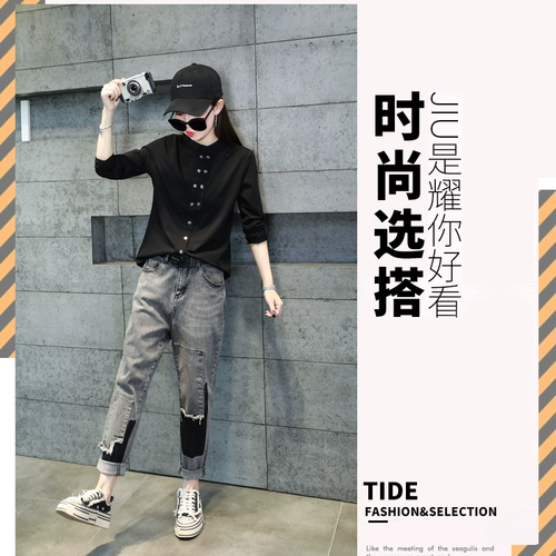 Дизайнерская рубашка, приятный телу модный осенний демисезонный лонгслив, тренд сезона, 2025 года, в западном стиле