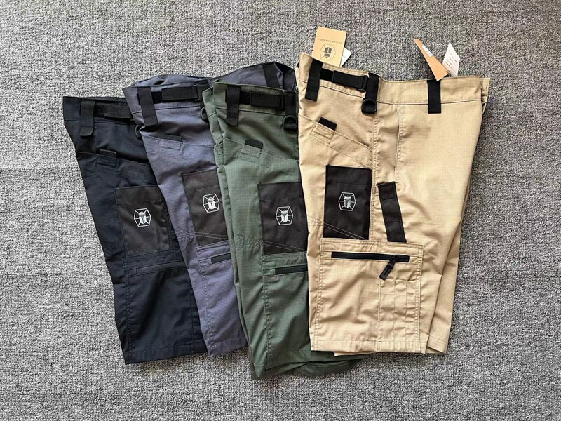 Шорты, дорожные спортивные тактические штаны, с вышивкой 