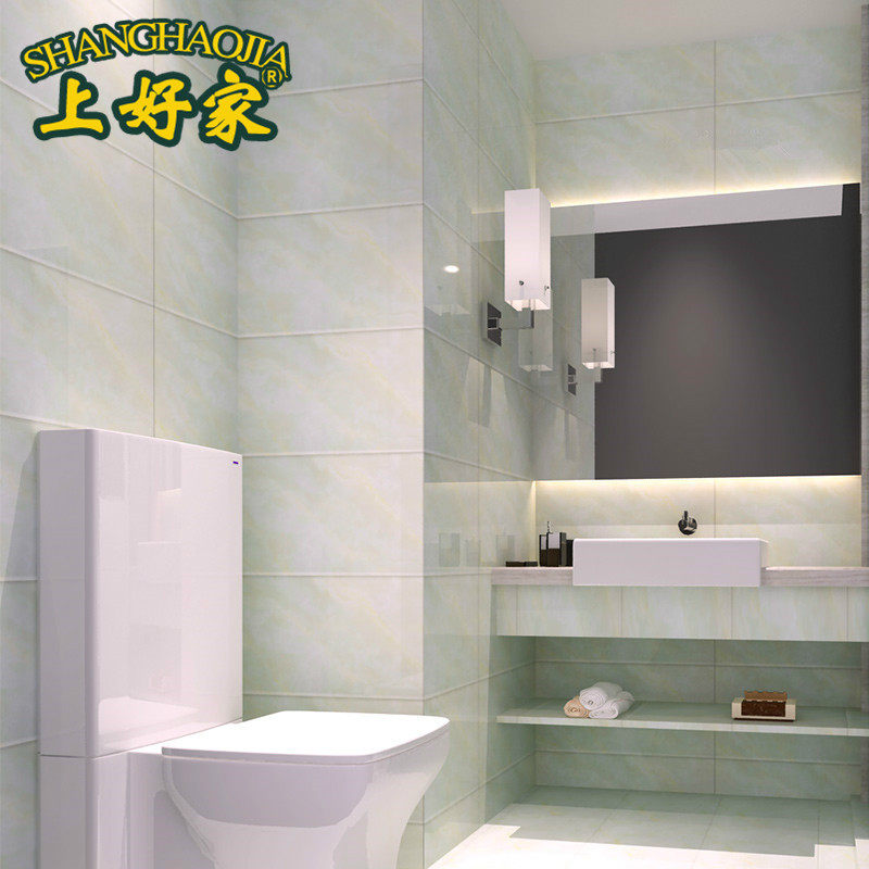Green 300x600 Toilet tile kitchen glazed wall tile 400*800 balcony anti-slip floor tile jade jade jade jade