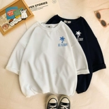 Летняя футболка с коротким рукавом для школьников, короткий рукав