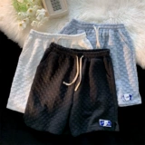 Пластырь, ретро шорты, небольшие дизайнерские штаны, на шнурках, в американском стиле, тренд сезона, популярно в интернете