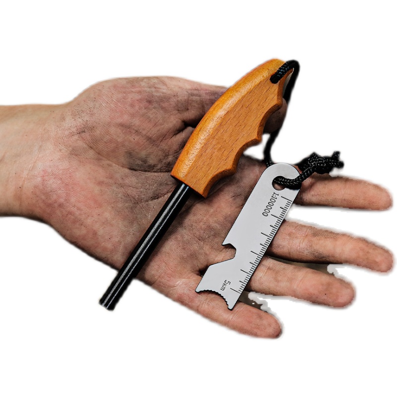 Flint fire stick Flint magnesium rod waterproof wilderness survival field survival equipment igniter outdoor fire