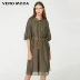 Vero Moda2019 mùa hè mới tay áo lồng đèn retro áo dài | 31926Z544 - Sản phẩm HOT váy body kiểu hàn quốc Sản phẩm HOT