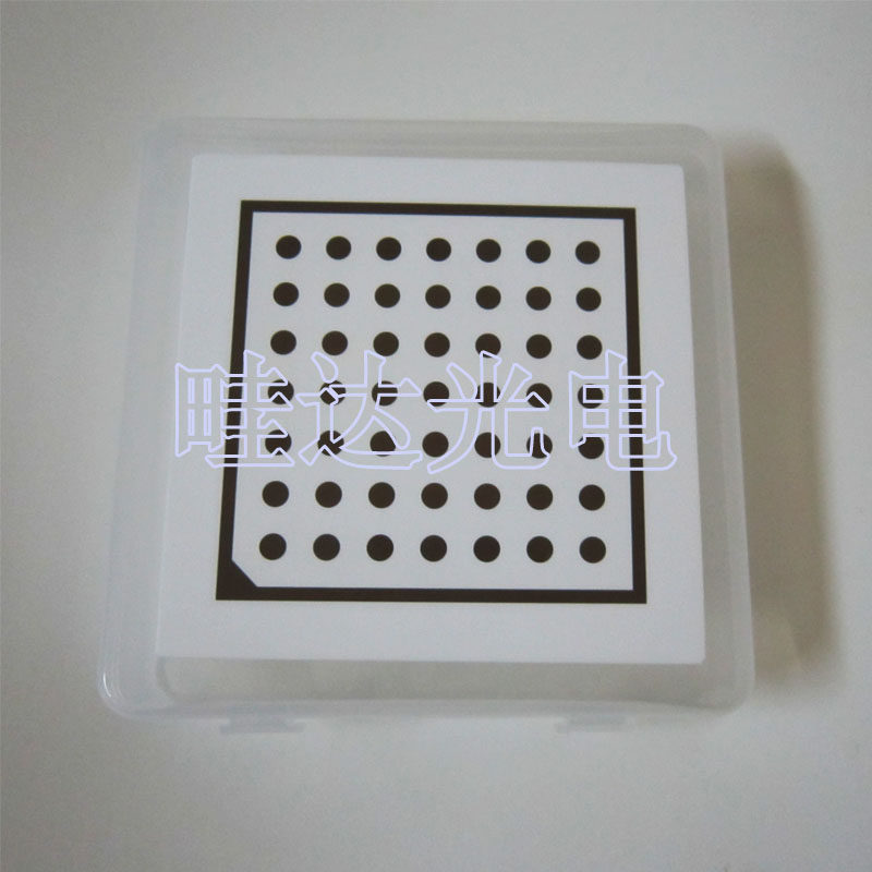 Dot diameter 0 5mm calibration plate Glass calibration tab Ceramic tab can be customized to the flat panel