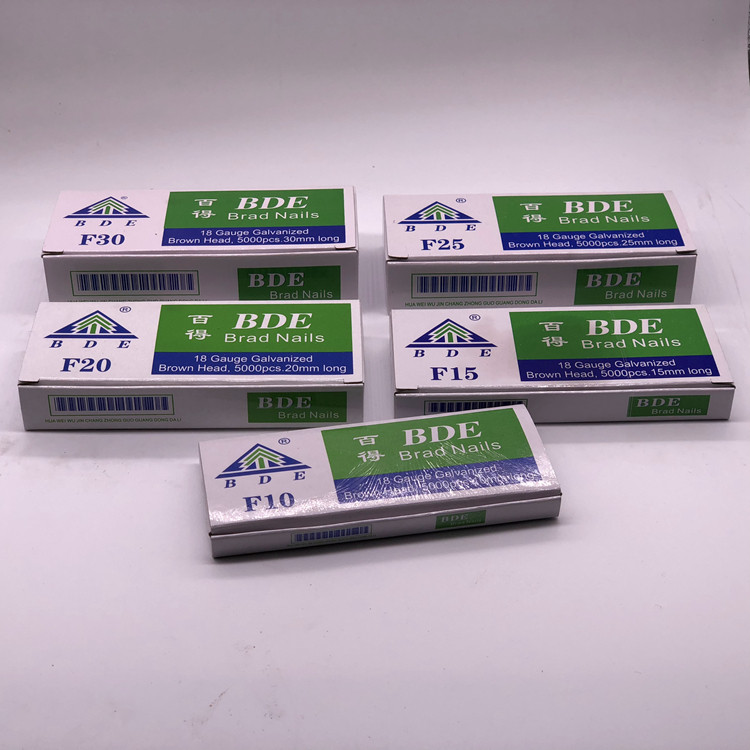 Baide pneumatic straight nail Air row nail F10 15 20 25 30 T38 T50 straight nail Woodworking decoration