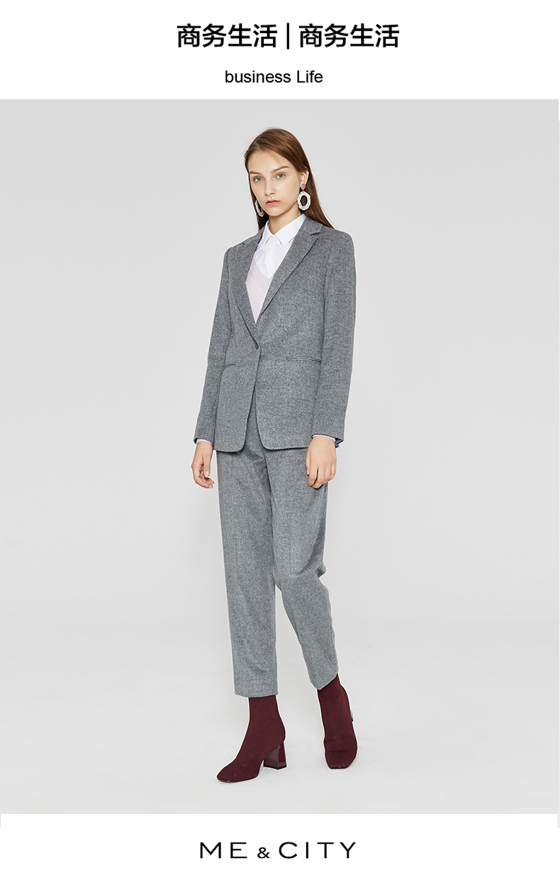 Veste pour femme MEAMPCITY en Laine - Ref 3221230 Image 7