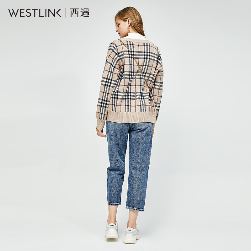 Cardigan WESTLINK   en Adhesif - Ref 3231069 Image 3