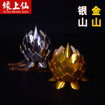 Jinshan Yinshan Gold and Silver Paper Golden Pagoda Silver Pagoda Lotus Pagoda Golden Pineapple Paper Tied to the Tomb Qingming Festival Burning Paper Sacrifice Supplies