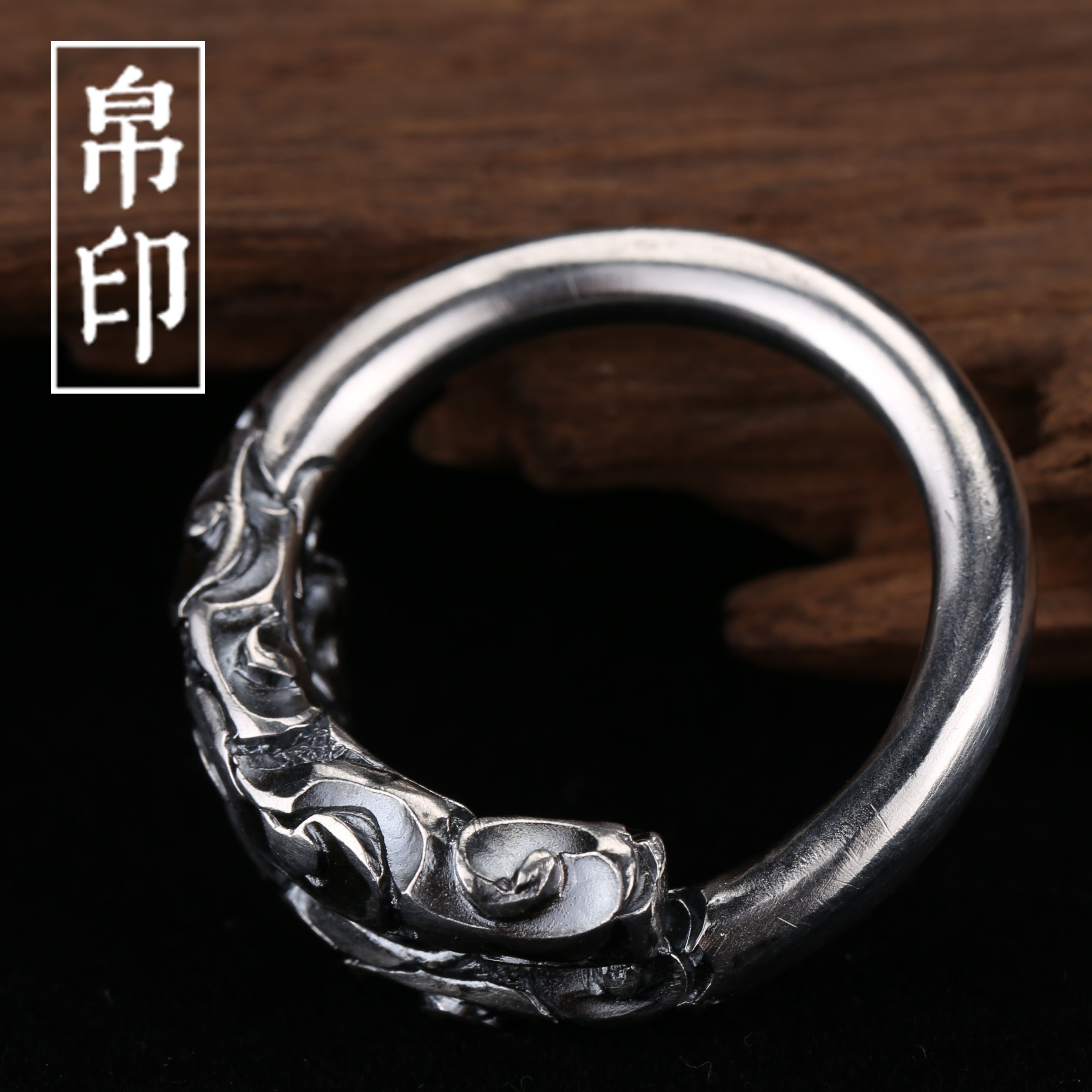Bague mixte BOYIN     en Argenterie - Ref 3089521 Image 3