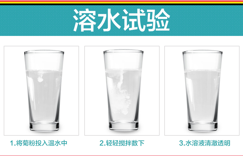 活乐优 比利时进口原料 100%纯菊粉 水溶性膳食纤维 550g 改善便秘 图3