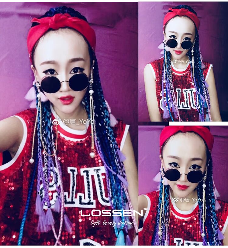 2018 nam nữ mới hipster punk phong cách retro cổ điển kính râm tròn gọng tròn kính solex