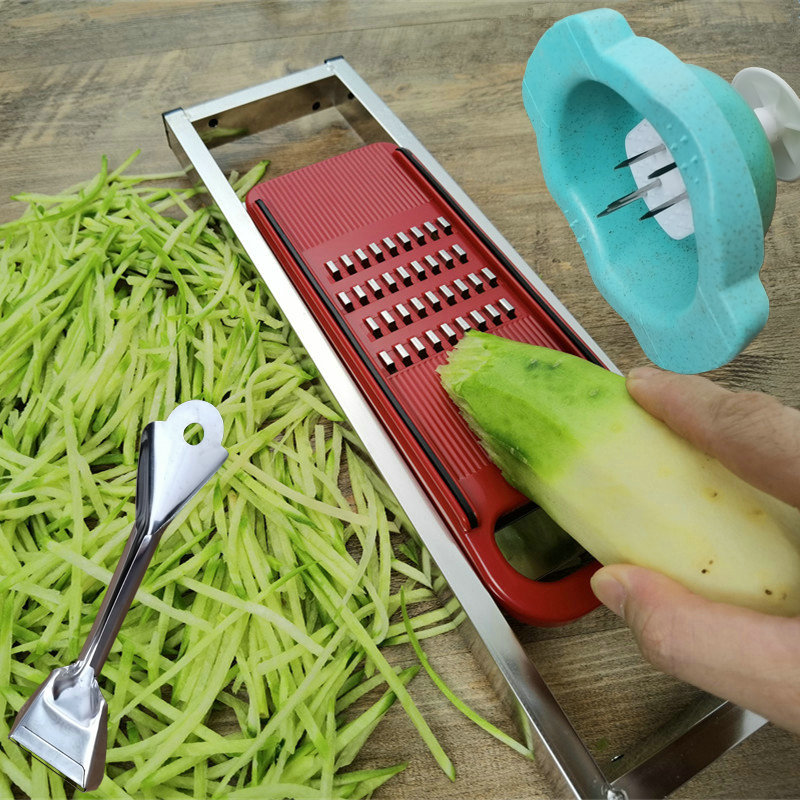 Huazheng Vegetable Inserts Cheroo's Radish Strip God Instrumental Fork Potato's Fork Foreign Potato Wipe tool Cucumber Silk Planter