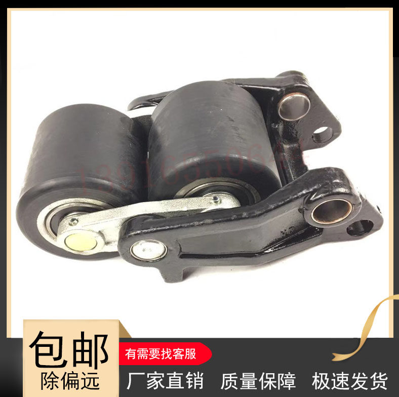 Forklift wheel Xilin 5 tons small wheel iron core nylon wheel 85x80-47 Ruyi 5T truck front wheel assembly