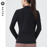 哈他 Осенняя демисезонная куртка для йоги, спортивная форма для тренировок, приталенный лонгслив, для бега