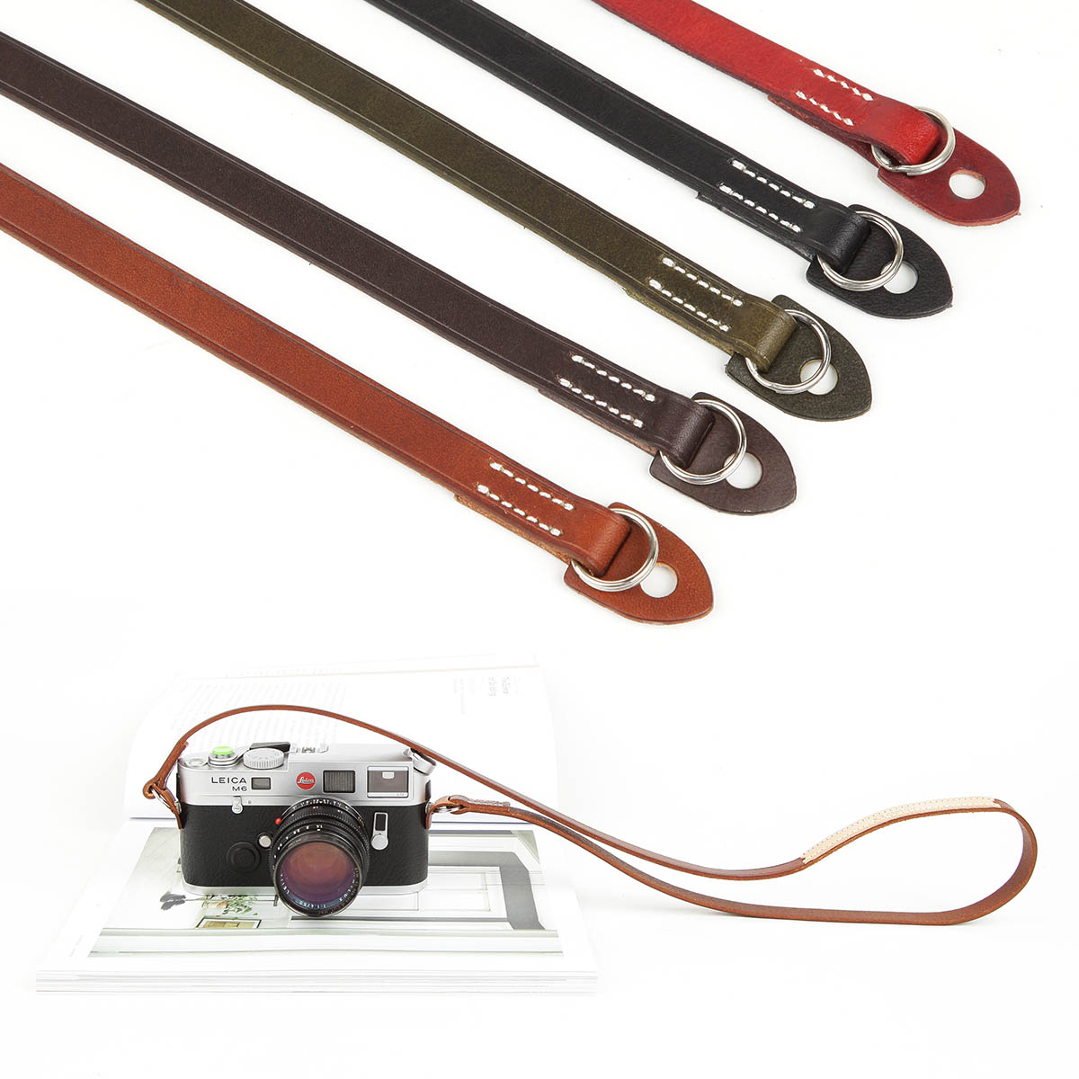 cam-in SLR camera strap for Fujilaica leather camera shoulder strap CS215