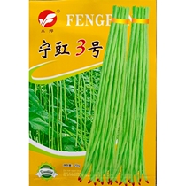 Ning cowpea No. 3 cowpea seeds small red head a little red river tank bean long bean seeds spring summer and autumn 20g 100 grains