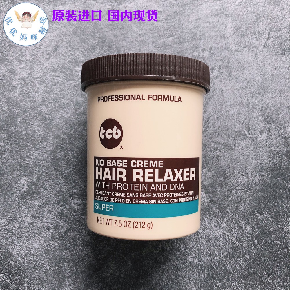 TCB No Base Hair Relaxer Creme Super 212g