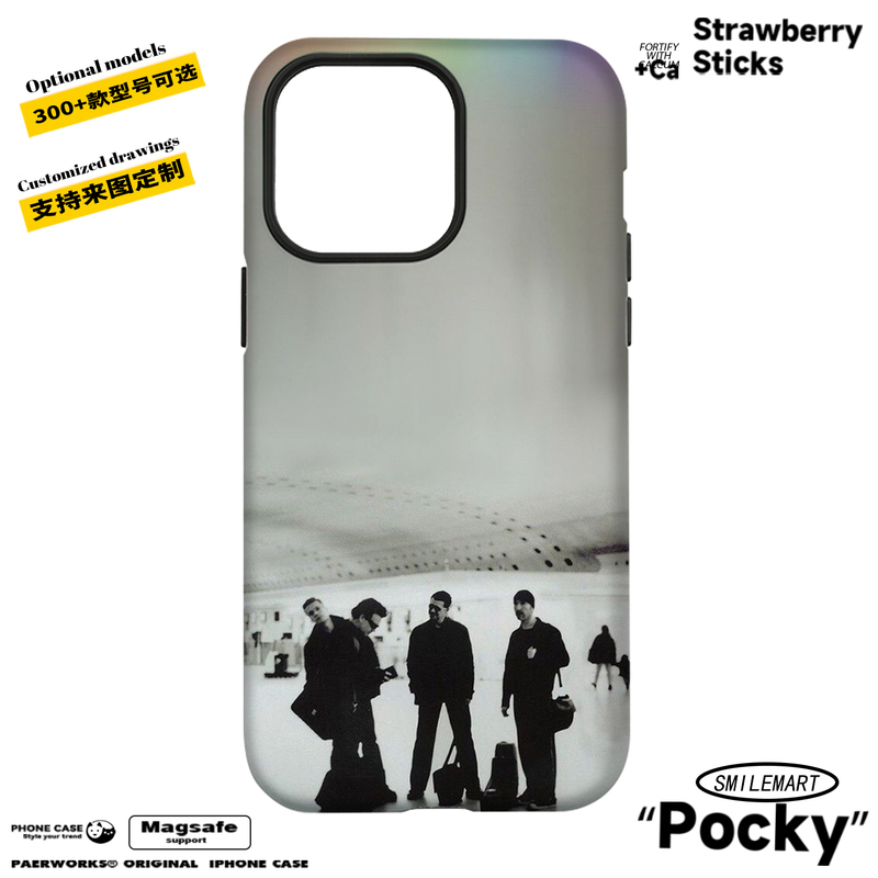 Subtext U2 Quirky Retro Gloomy Style Neutral Cool Future High-End Design Virtual Aesthetics iPhone XS 11 23456 Pro Plus Mini Max Apple Phone Case Protective Cover