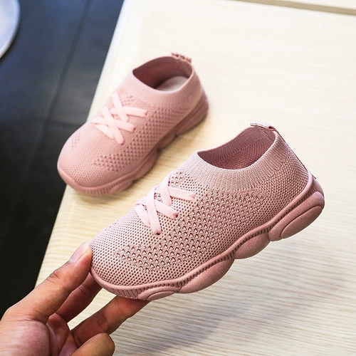 Детские дышащие туфли, универсальная повседневная обувь, спортивная обувь, 2019, осенние, в корейском стиле, с медвежатами, мягкая подошва