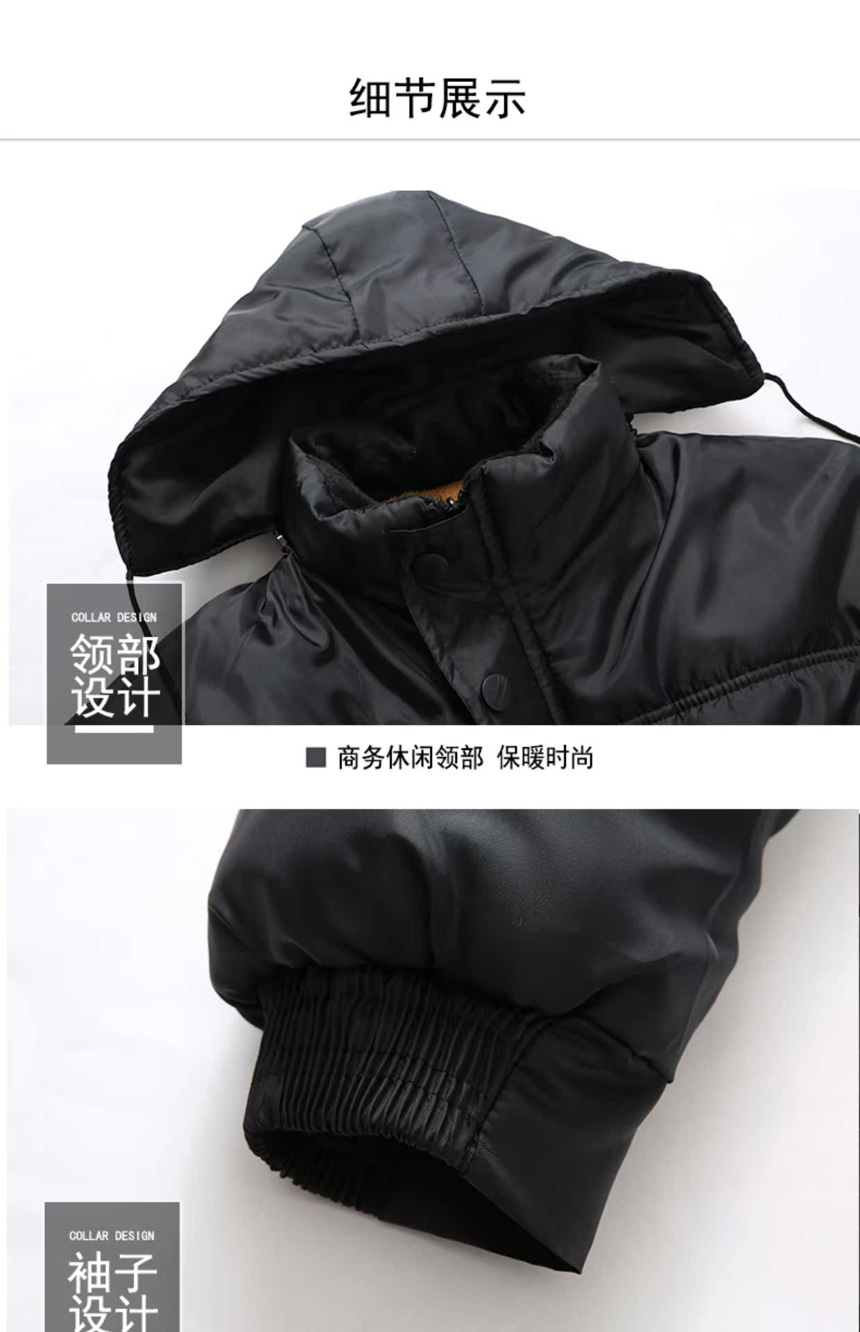 Áo khoác mùa thu đông 2018 cho nam trung niên áo khoác cotton cho cha mùa đông cộng với áo nhung cotton dày phù hợp với áo khoác trung niên áo khoác jean