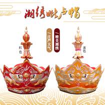 Fuhui Buddha Hall of Buddhist Buddha Hall Buddhist Hall Pendulum with Master Hat Handmade Embroidery With iron sheet Bucket Packaging Law will be Luhat