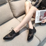 Дышащая летняя тонкая сетчатая обувь в английском стиле для кожаной обуви с заостренным носом, в британском стиле