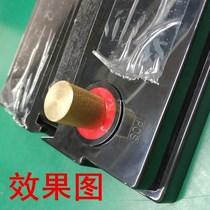 M8 pure copper terminal battery Post connector pile head terminal Chuck lithium battery outer stud battery