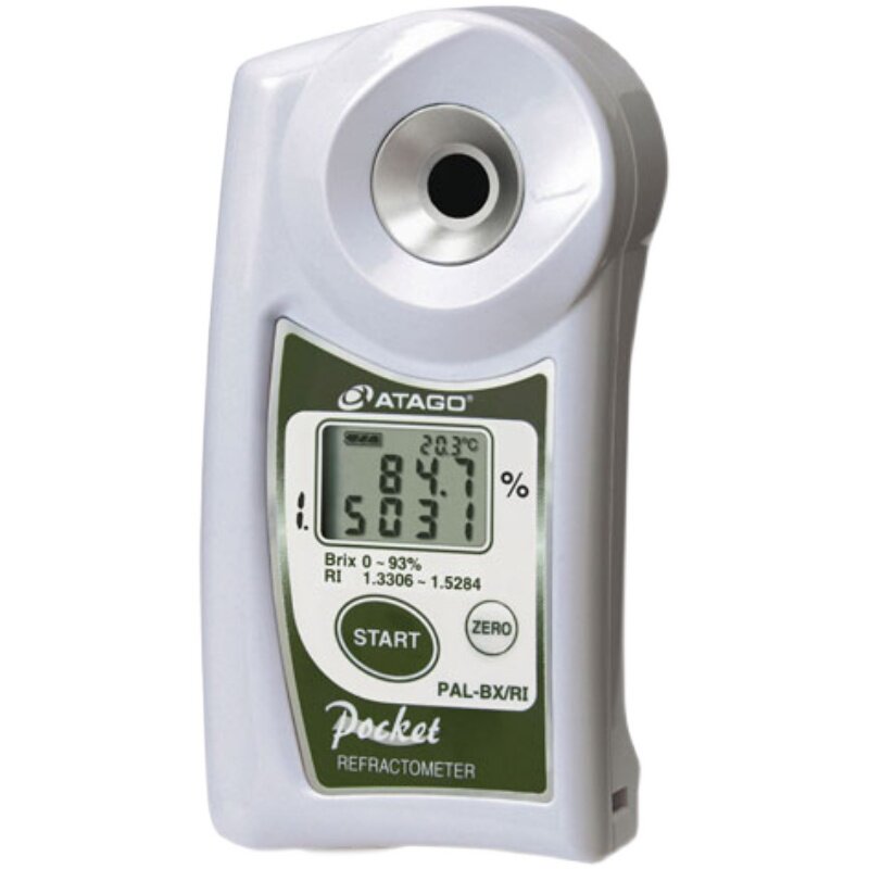 日本爱拓ATAGO PAL-BX/RI数显折射仪 双标度 折射率nD和 Brix值