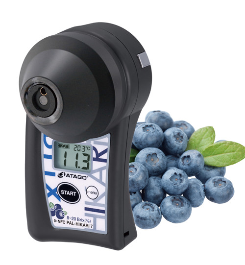 日本爱拓ATAGO PAL-HIKARi 7 Blueberry 非破坏式糖度计蓝莓无损